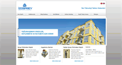 Desktop Screenshot of izospreypoliuretankopuk.com